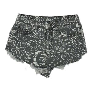 Urban Outfitters Size 26 BDG Printed Super High Rise Dolphin Shorts